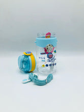 Space Themed Water Bottle BPA Free Plastic Sipper For Kids